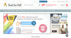 Desktop Screenshot of deadsea-mall.com